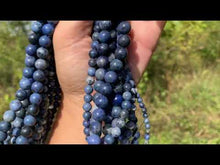Charger et lire la vidéo dans la visionneuse de la Galerie, Perles en dumortiérite entre 4 et 8mm