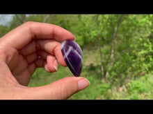 Charger et lire la vidéo dans la visionneuse de la Galerie, Améthyste chevrons 45