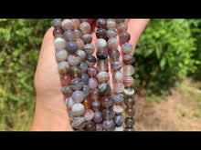 Charger et lire la vidéo dans la visionneuse de la Galerie, Perles en agate du Botswana entre 4 et 12mm ABU