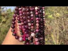 Charger et lire la vidéo dans la visionneuse de la Galerie, Perles en tourmaline rubellite entre 6 et 10mm TRD