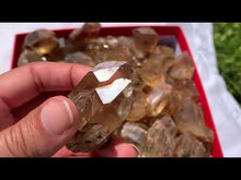 Charger et lire la vidéo dans la visionneuse de la Galerie, Réservé Citrine brut 58