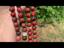 Charger et lire la vidéo dans la visionneuse de la Galerie, Perles en jaspe rouge entre 4 et 12mm JRU