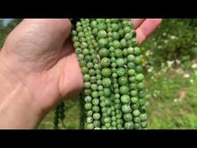 Charger et lire la vidéo dans la visionneuse de la Galerie, Perles en serpentine entre 4 et 8mm
