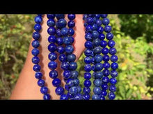 Charger et lire la vidéo dans la visionneuse de la Galerie, Perles en lapis-lazuli entre 4 et 10mm LT