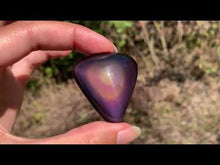Charger et lire la vidéo dans la visionneuse de la Galerie, VENDU Obsidienne Arc-en-ciel / Oeil Céleste 3
