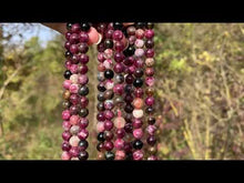 Charger et lire la vidéo dans la visionneuse de la Galerie, Perles en tourmaline rubellite entre 6 et 10mm TRD