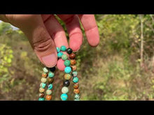 Charger et lire la vidéo dans la visionneuse de la Galerie, Perles en turquoise entre 6 et 10mm