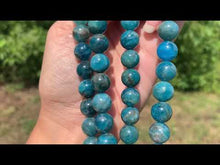 Charger et lire la vidéo dans la visionneuse de la Galerie, Perles en apatite entre 6 et 10mm ABU