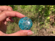 Charger et lire la vidéo dans la visionneuse de la Galerie, VENDU Apatite bleue 16
