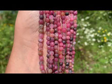 Charger et lire la vidéo dans la visionneuse de la Galerie, Perles en rhodonite entre 4 et 8mm