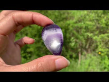 Charger et lire la vidéo dans la visionneuse de la Galerie, Améthyste chevrons 68