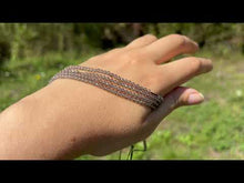 Charger et lire la vidéo dans la visionneuse de la Galerie, Perles en quartz fumé facettées entre 2 et 4mm