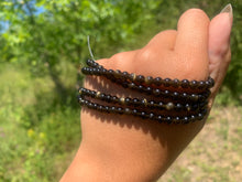 Charger l'image dans la galerie, Perles en obsidienne dorée entre 4 et 20mm