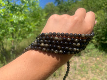 Charger l'image dans la galerie, Perles en obsidienne dorée entre 4 et 20mm