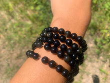 Charger l'image dans la galerie, Perles en obsidienne dorée entre 4 et 20mm