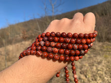 Charger l'image dans la galerie, Perles en jaspe peau de serpent entre 8 et 10mm