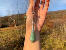 Charger l'image dans la galerie, Pendule en aventurine verte