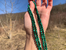 Charger l'image dans la galerie, Perles en malachite facettées entre 2 et 6,5mm