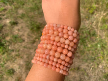 Charger l'image dans la galerie, Perles en calcite orange entre 6 et 8mm
