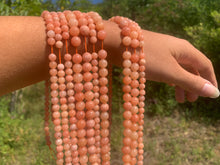 Charger l'image dans la galerie, Perles en calcite orange entre 6 et 8mm