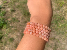 Charger l'image dans la galerie, Perles en calcite orange entre 6 et 8mm