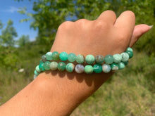 Charger l'image dans la galerie, Perles en chrysoprase entre 4 et 10mm