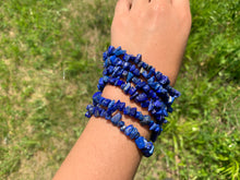 Charger l'image dans la galerie, Perles en lapis-lazuli, forme chips