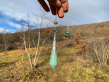 Charger l'image dans la galerie, Pendule en aventurine verte