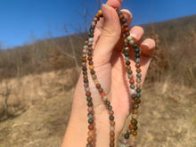 Charger l'image dans la galerie, Perles en jaspe océan entre 4 et 10mm