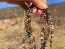 Charger l'image dans la galerie, Perles en jaspe océan entre 4 et 10mm