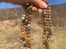 Charger l'image dans la galerie, Perles en jaspe océan entre 4 et 10mm