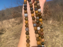 Charger l'image dans la galerie, Perles en jaspe océan entre 4 et 10mm