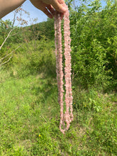 Charger l'image dans la galerie, Perles en quartz rose, forme chips