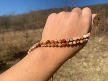 Charger l'image dans la galerie, Perles en agate crazy lace, forme diamant, entre 6 et 10mm