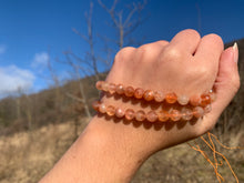 Charger l'image dans la galerie, Perles en pierre de soleil facettées entre 2,5 et 7,5mm PSD