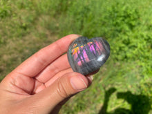 Charger l'image dans la galerie, VENDU Coeur labradorite 15