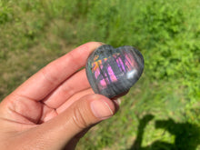 Charger l'image dans la galerie, VENDU Coeur labradorite 15