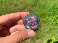 Charger l'image dans la galerie, VENDU Coeur labradorite 15