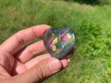 Charger l'image dans la galerie, VENDU Coeur labradorite 15
