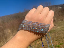 Charger l'image dans la galerie, Perles en labradorite entre 3 et 8mm LS