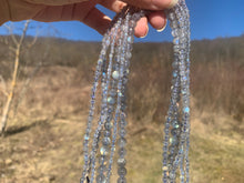 Charger l'image dans la galerie, Perles en labradorite entre 3 et 8mm LS