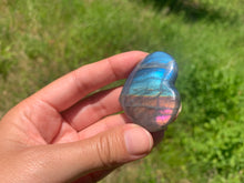Charger l'image dans la galerie, VENDU Coeur labradorite 28