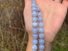 Charger l'image dans la galerie, Perles en agate blue lace entre 6 et 10mm ABLD