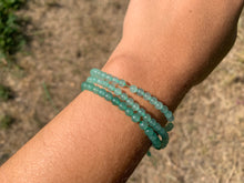 Charger l'image dans la galerie, Perles en aventurine verte entre 4 et 14mm