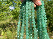 Charger l'image dans la galerie, Perles en aventurine verte entre 4 et 14mm