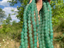 Charger l'image dans la galerie, Perles en aventurine verte entre 4 et 14mm