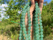 Charger l'image dans la galerie, Perles en aventurine verte entre 4 et 14mm