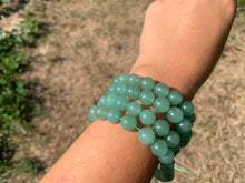 Charger l'image dans la galerie, Perles en aventurine verte entre 4 et 14mm