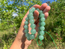 Charger l'image dans la galerie, Perles en aventurine verte entre 4 et 14mm
