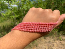 Charger l'image dans la galerie, Perles en rhodochrosite en 4mm
